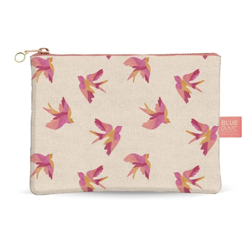 Grande pochette BLUE ART EDITIONS "Envol" "Summer Breeze" Sandrine Djellil 30 x 21 cm