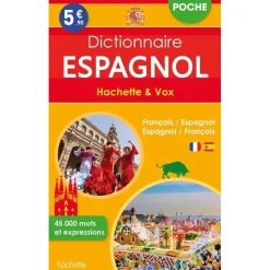 Hachette Vox Dictionnaire de poche bilingue Espagnol/Français
