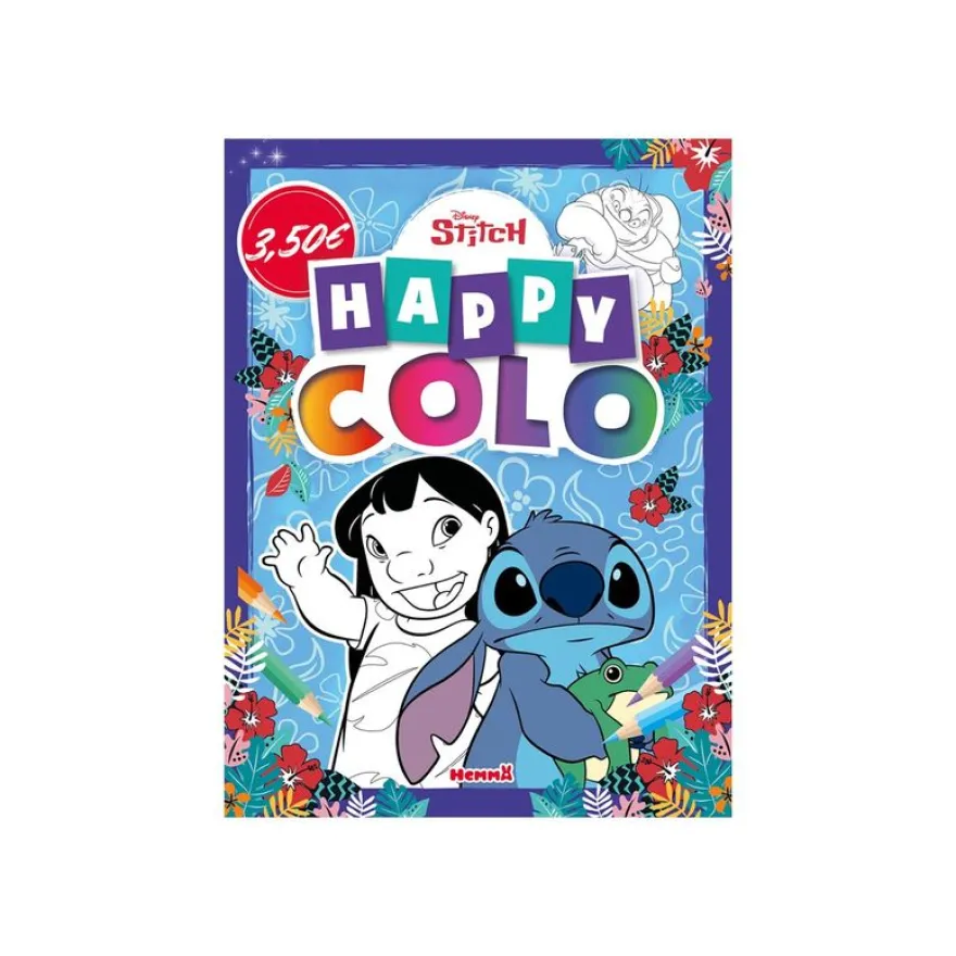 Happy Colo - Disney - Lilo Et Stitch - livre à colorier