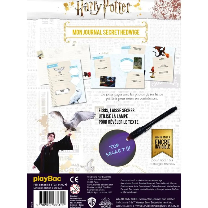 Harry Potter - Mon journal secret Hedwige