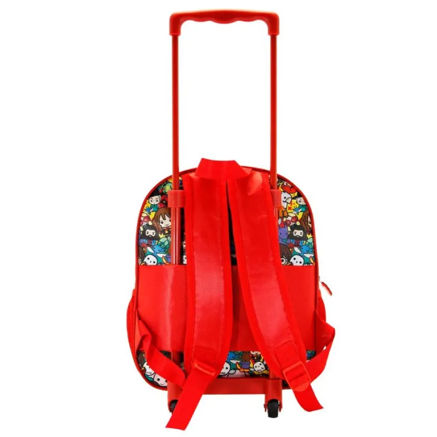 Harry Potter All Together - Sac à dos maternelle à roulettes 3D - rouge - Karactermania