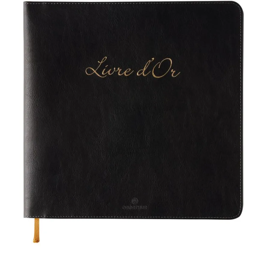Harvard - livre d’or 25 × 25 - noir