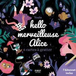 Hello Alice au pays des merveilles - Mini cartes à gratter