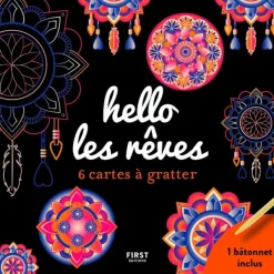 Hello les rêves - 6 cartes à gratter