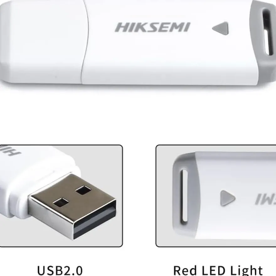 Hikvision M220P- clé USB 8GO - USB 2.0 - blanc ou noir selon arrivage