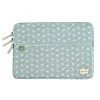 HOUSSE ORDINATEUR Constance par 2 - Vert amande - 34x23,5x2,5 cm - Quo Vadis