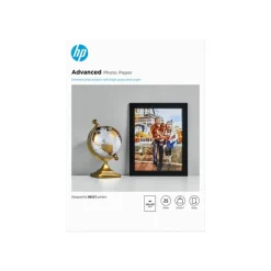 HP - Papier photo brillant - A4 - 250 g/m² - 25 feuilles