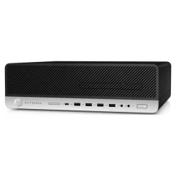 HP EliteDesk 800 G4 - Unité centrale reconditionnée grade B - SFF Core i7 - SSD 512 Go