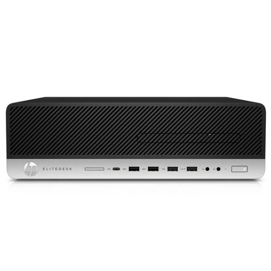 HP EliteDesk 800 G4 SFF - Unité centrale reconditionnée grade B (bon état) - Intel Core i5-8500 - 8 Go - 512 Go SSD