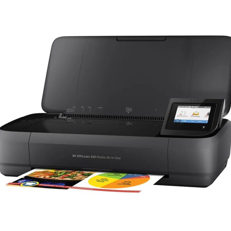 HP Officejet 250 Mobile All-in-One - imprimante multifonction jet d'encre couleur A4 - Wifi, USB