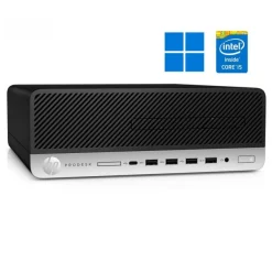HP ProDesk 600 G4 - Unité centrale reconditionnée - SFF i5-8500 - 8Go RAM - 512Go SSD - Windows 11