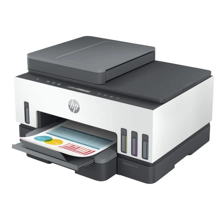 HP Smart Tank 7305 All-in-One - imprimante multifonction jet d'encre couleur A4 - Wifi, Bluetooth, USB