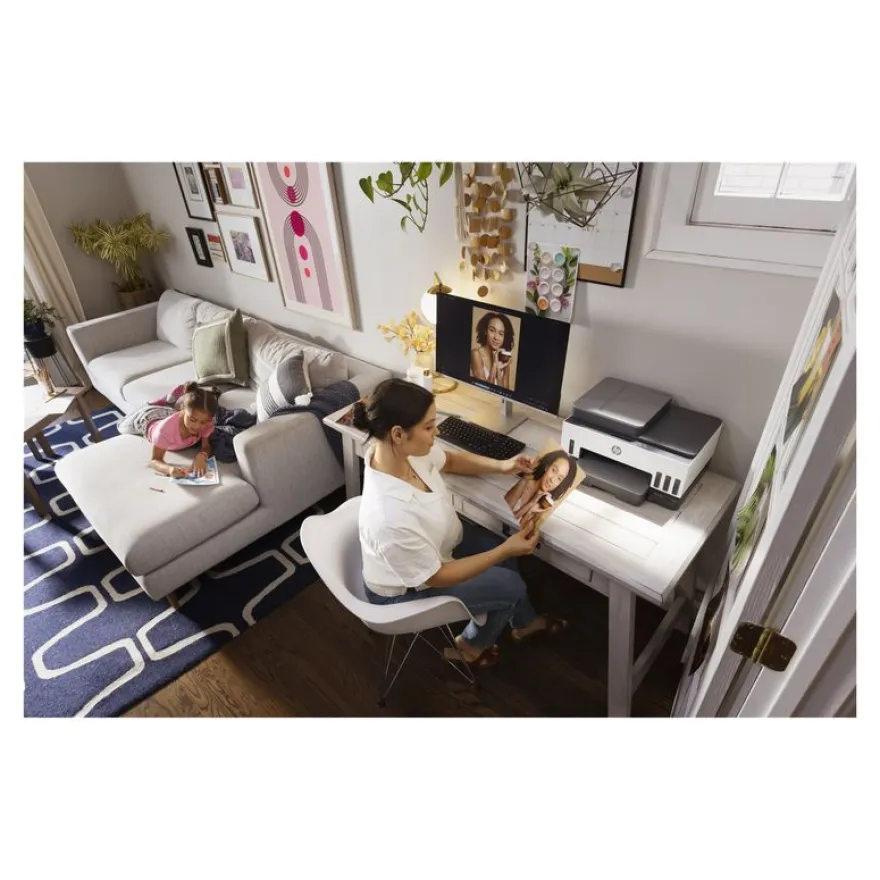 HP Smart Tank 7305 All-in-One - imprimante multifonction jet d'encre couleur A4 - Wifi, Bluetooth, USB
