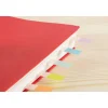 Index adhésifs doubles pastel 44×10 mm - 160 pièces repositionnables - onglets pour chapitres - projets et révisions