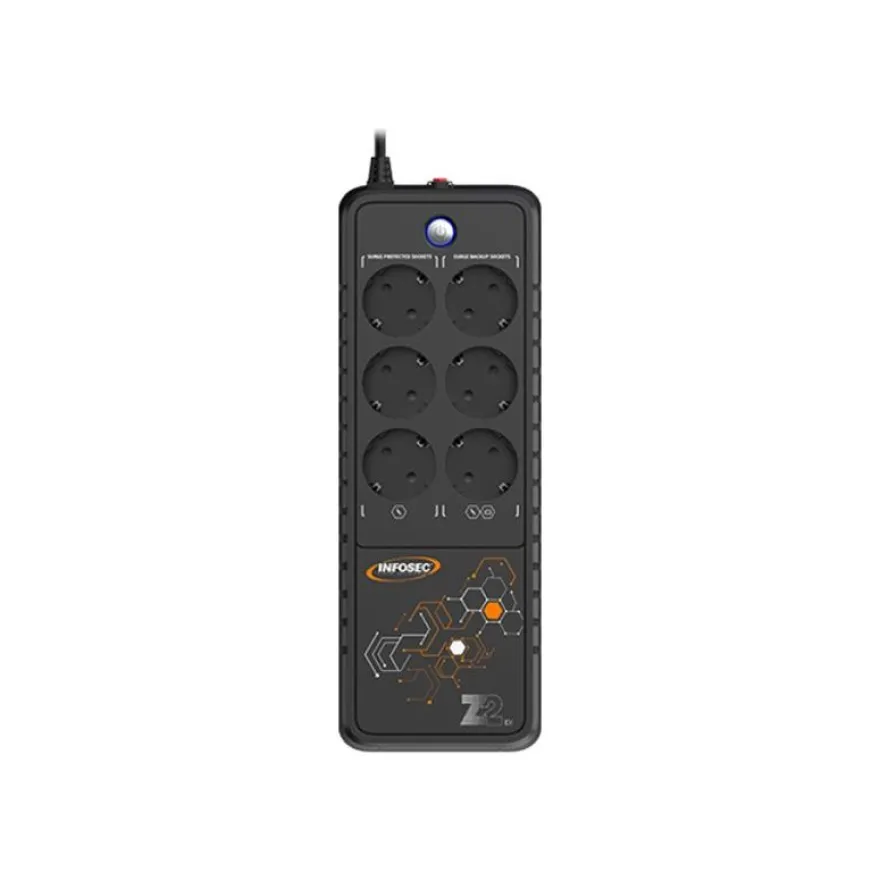 INFOSEC Z2 EX 1000 - onduleur 6 prises - 1000 VA