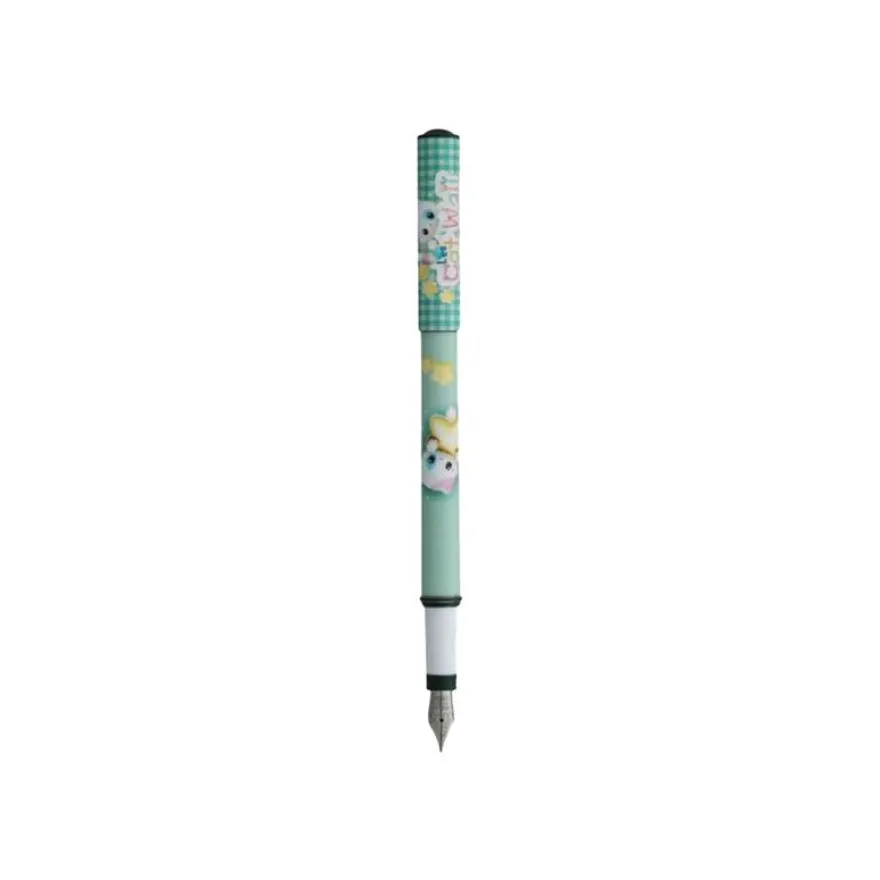 Ink Cat Wall Plumink - Stylo plume - bleu