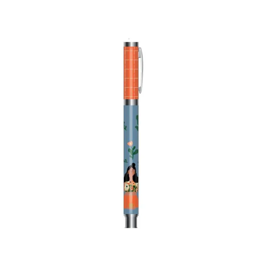 Ink Let it flow - Stylo plume bleu - disponible dans différents modèles