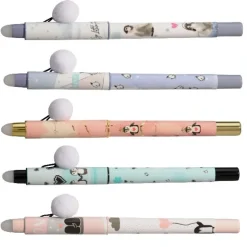 Ink Metal Just Chill Pinguin - Roller bleu - corps plastique - différents modèles disponibles