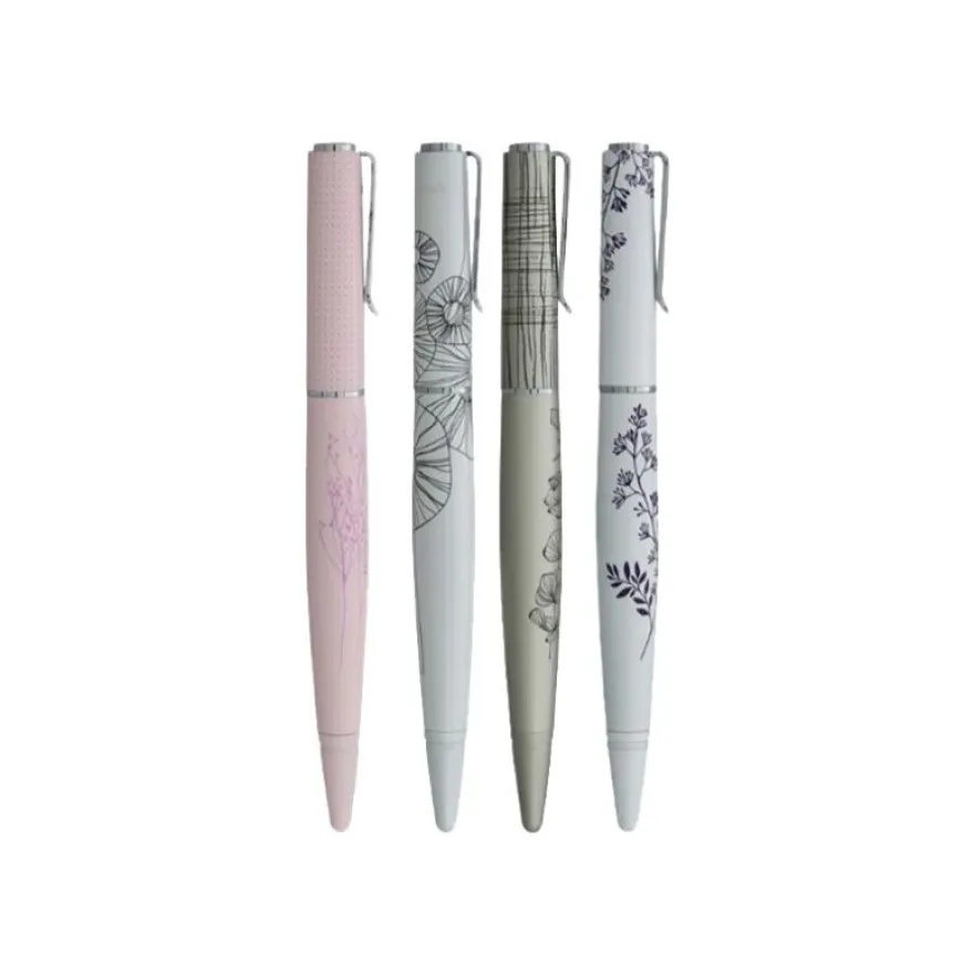 Ink Metal Minimalist Nature ROLLink - Roller - non permanent - bleu - moyen - rétractable