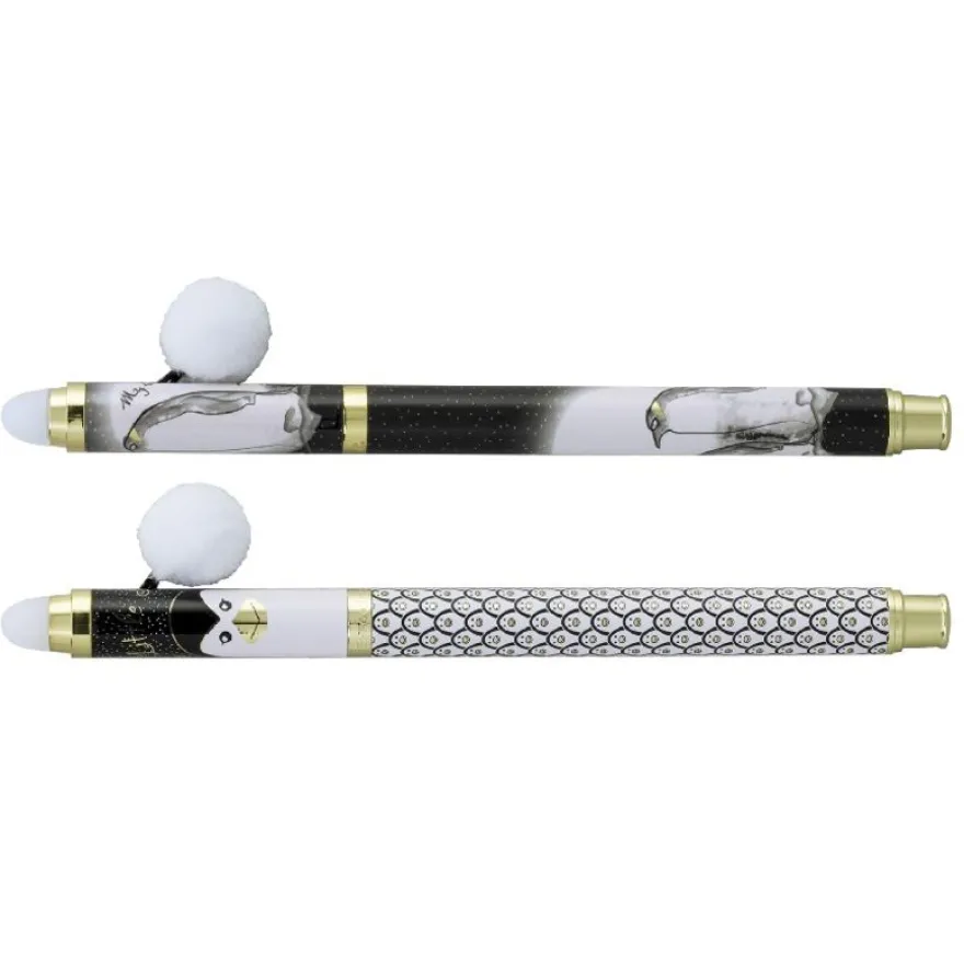 Ink Metal My Little Friend - Stylo à bille bleu effaçable - différents modèles disponibles