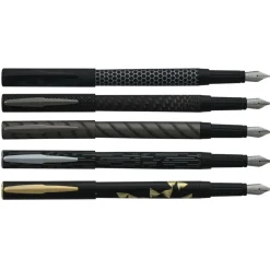 Ink Metallic Pattern Plumink - Stylo plume - bleu
