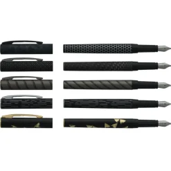 Ink Metallic Pattern Plumink - Stylo plume - bleu