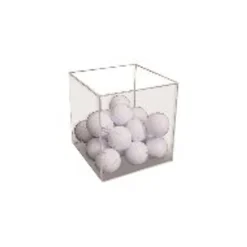 INOVSHOP - Bac hexagonal - cube - 21 x 21 x 21 cm