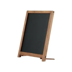 INOVSHOP - Cadre bois fond ardoise de comptoir A5