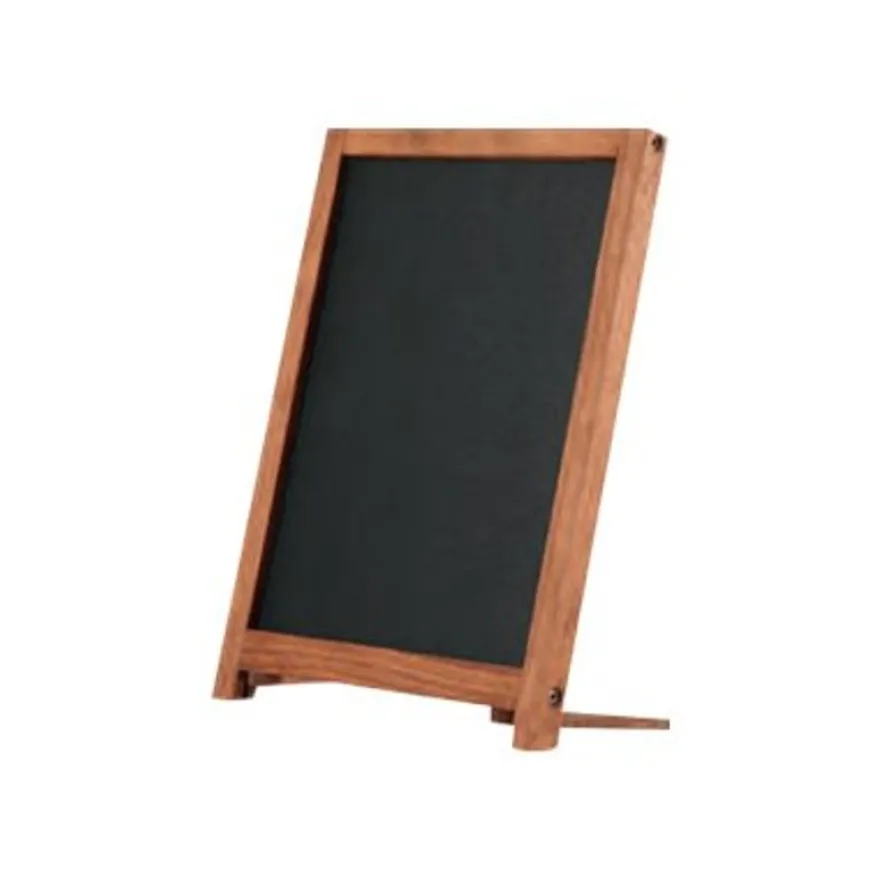 INOVSHOP - Cadre bois fond ardoise - A4