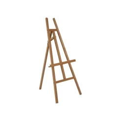 INOVSHOP - Chevalet de présentation en bois - hauteur et inclinaison réglable - 60 x 148 cm