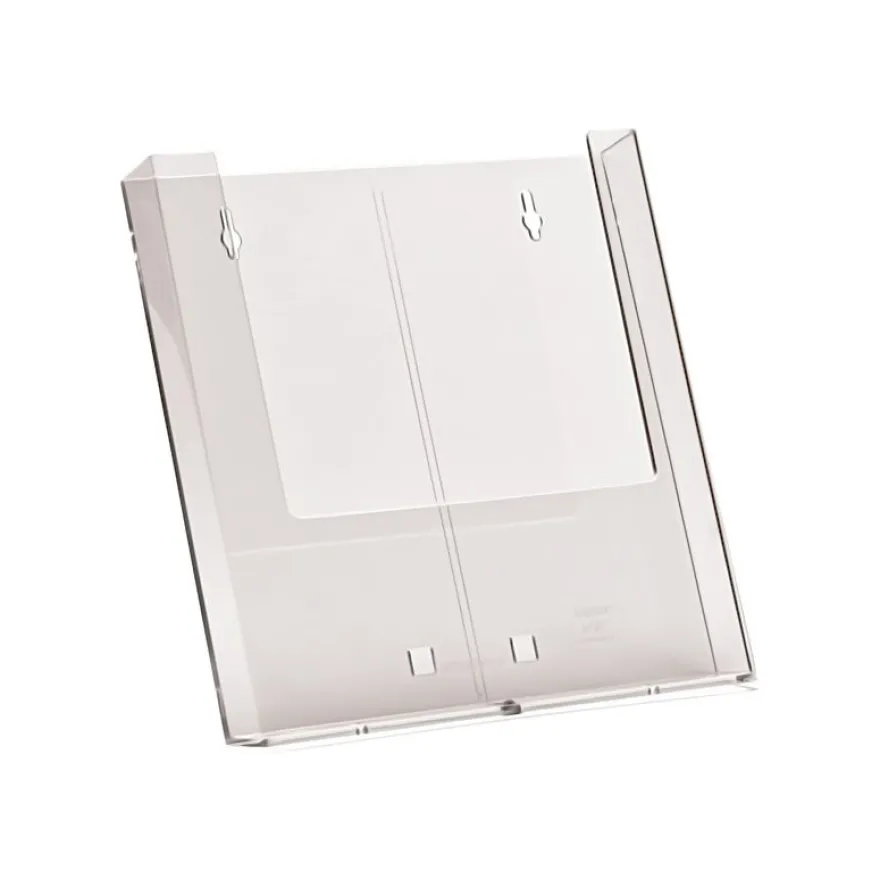 INOVSHOP - Porte-brochures mural A4 - 1 compartiment