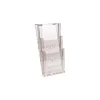 INOVSHOP - Porte-brochures/Trieur mural A4 - 3 compartiments