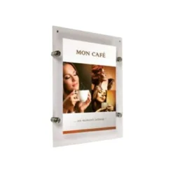 INOVSHOP - Porte-visuel à entretoises A3