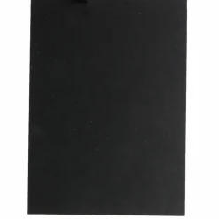 INOVSHOP - Revêtement stratifié noir effet ardoise - amovible pour socle bois - A4