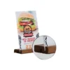 INOVSHOP - Socle double rainure A5 - finition bois foncé
