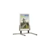 INOVSHOP - Stop-trottoir (Chevalet de sol) 60 x 80 cm - cadre waterproof - double face - pieds métal