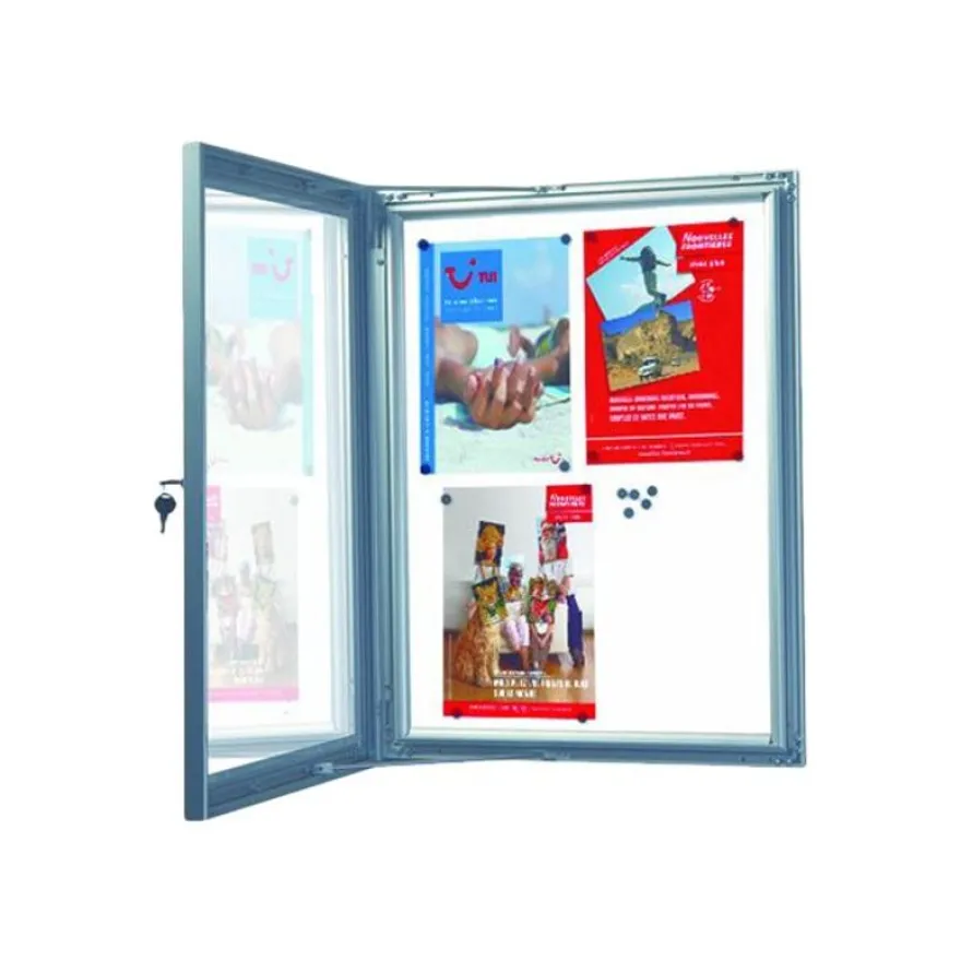 INOVSHOP - Vitrine magnétique 4 A4
