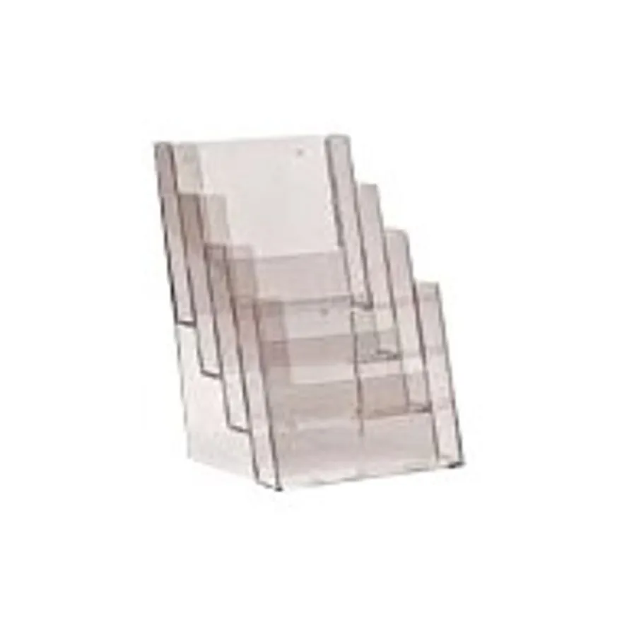 INOVSHOP PLV - présentoir brochures - 4 pochettes - pour A5