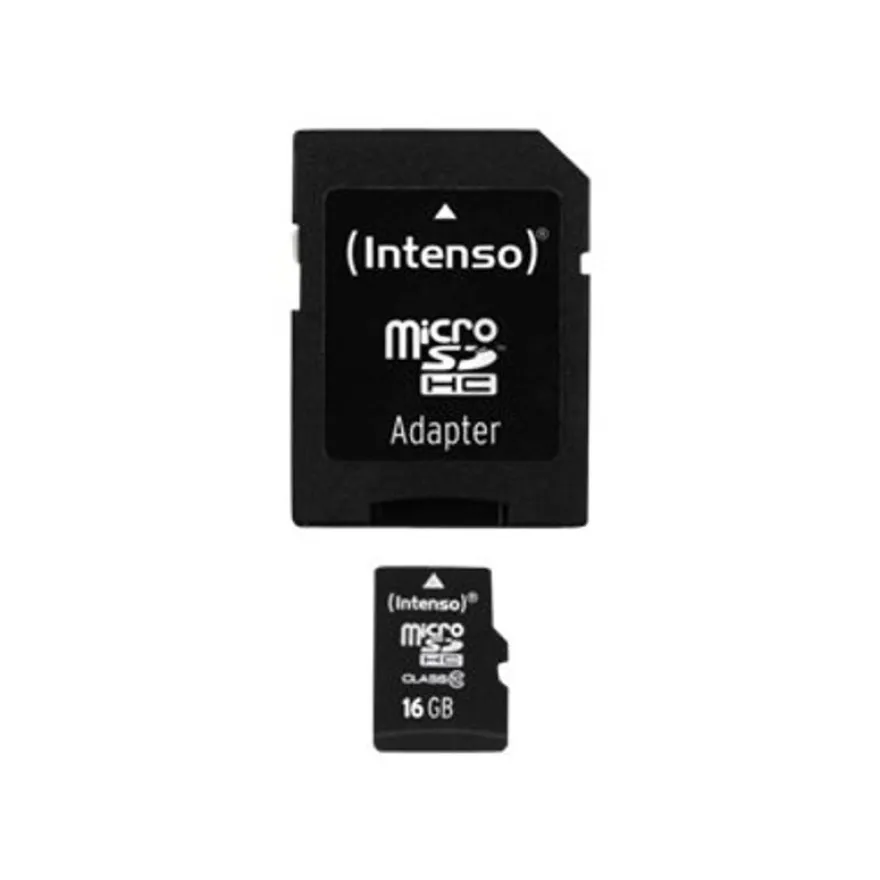 Intenso - carte mémoire 16 Go - Class 10 - micro SDHC