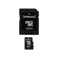Intenso - carte mémoire 8 Go - Class 10 - micro SDHC