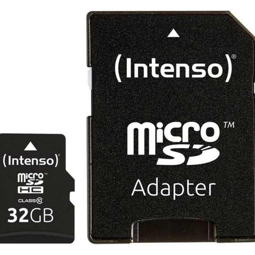 Intenso - carte mémoire 32 Go - Class 10 - micro SDHC