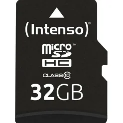 Intenso - carte mémoire 32 Go - Class 10 - micro SDHC