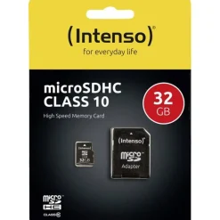 Intenso - carte mémoire 32 Go - Class 10 - micro SDHC