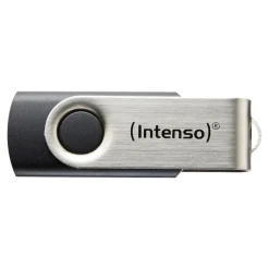 Intenso Basic Line - Clé USB - 16 Go - USB 2.0 - noir et argent