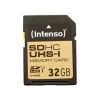 Intenso Premium - Carte mémoire SDHC 32 Go - bleu