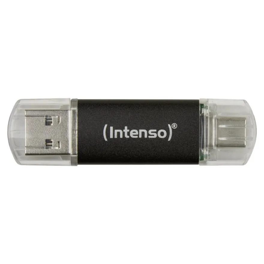Intenso Twist Line - Clé USB 64 Go - USB 3.2 Gen 1 / USB-C - anthracite