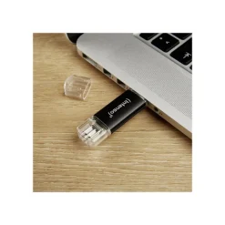 Intenso Twist Line - Clé USB 64 Go - USB 3.2 Gen 1 / USB-C - anthracite