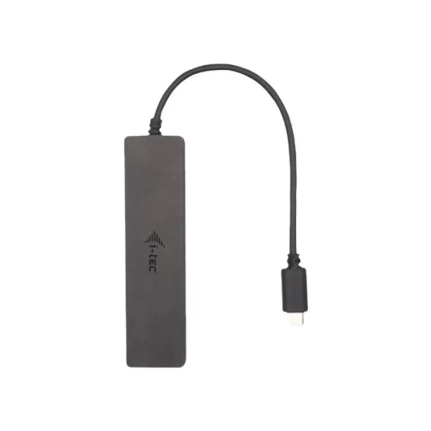 i-Tec - Hub - 2 x SuperSpeed USB 3.0 + 2 x USB-C 3.1 Gen 1 - de bureau