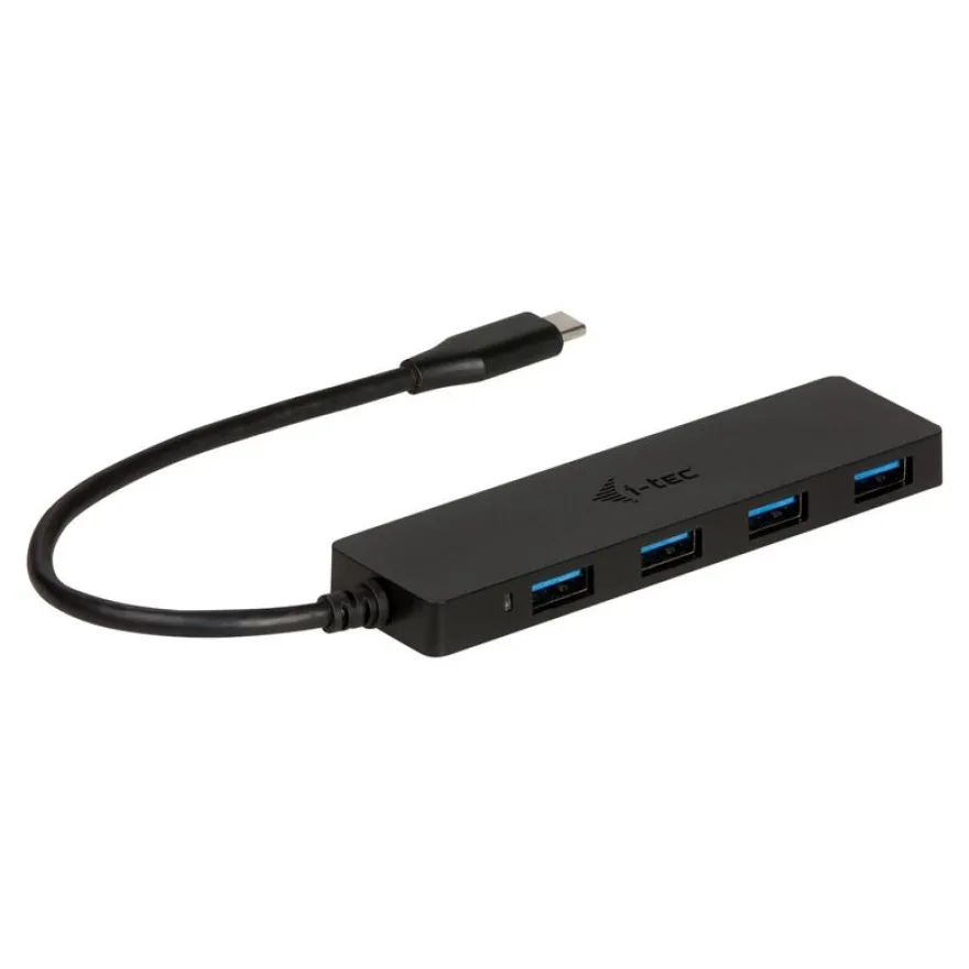 i-Tec - Hub - 4 x SuperSpeed USB 3.0 - de bureau