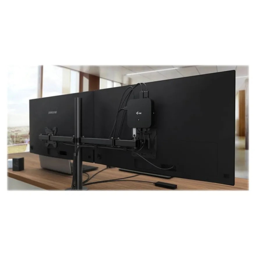 i-Tec - Station d'accueil - USB-C 3.1 Gen 2 / Thunderbolt 3 - HDMI, DP - GigE - 112 Watt - avec chargeur universel i-Tec 112 W - Europe
